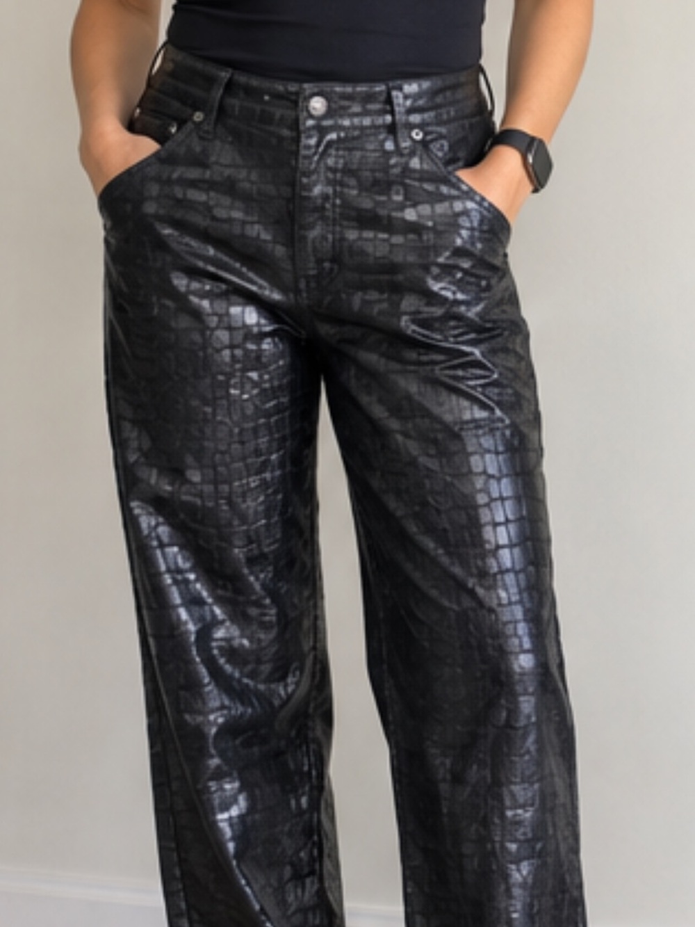 Leather pants